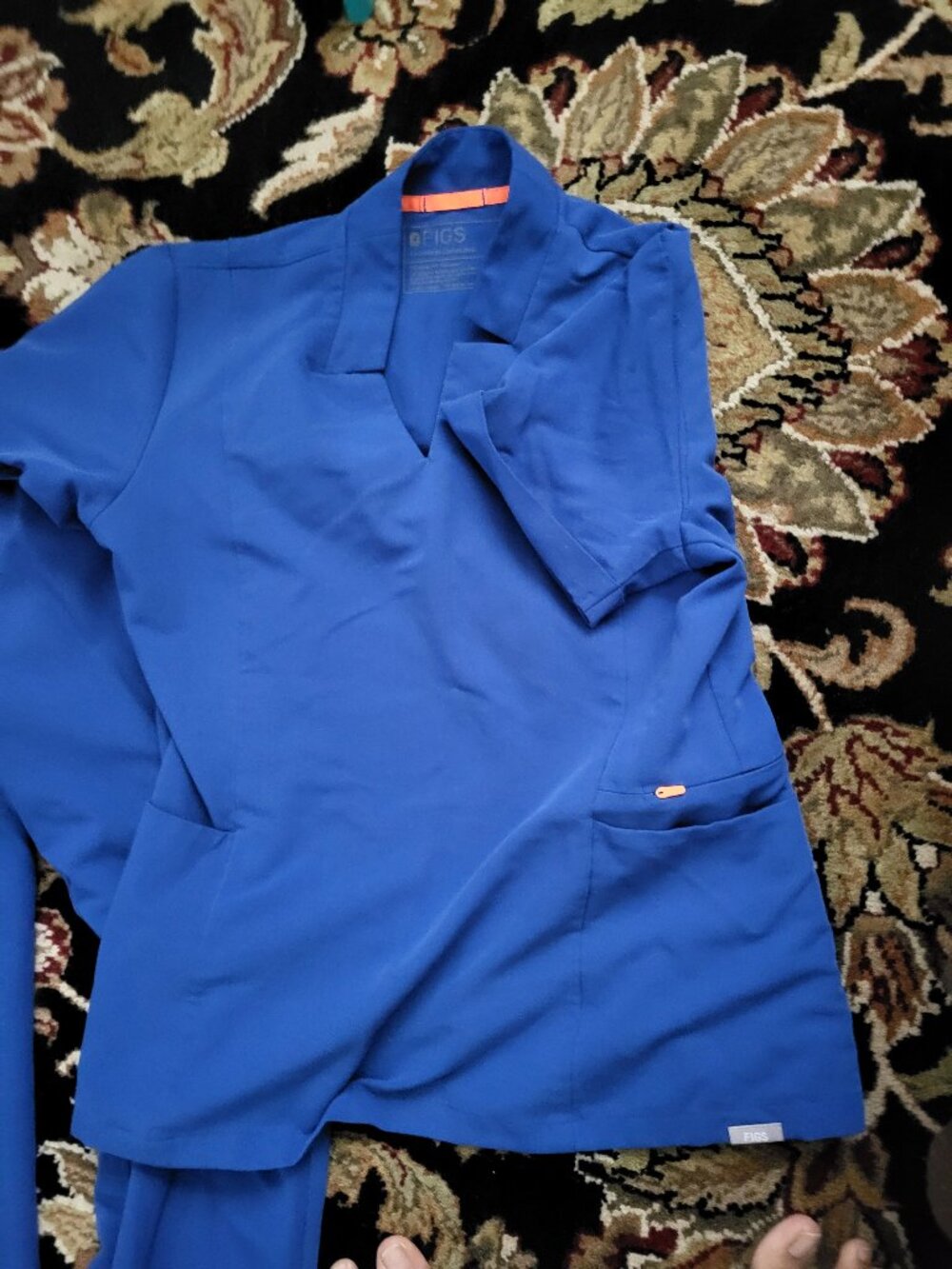 Winning Blue Inala - Scrub Top Pant and top